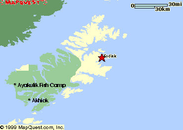 Kodiak Map
